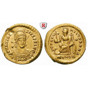 Römische Kaiserzeit, Theodosius II., Solidus 430-440, f.vz