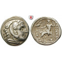 Makedonien, Königreich, Alexander III. der Grosse, Tetradrachme 315-294 v. Chr., ss