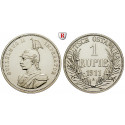 Nebengebiete, Deutsch-Ostafrika, 1 Rupie 1911, A, st, J. 722