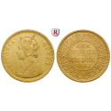 Indien, Britisch-Indien, Victoria, Mohur 1862, 10,69 g fein, vz+