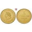Braunschweig, Königreich Hannover, Georg IV., 10 Taler 1825, ss+