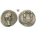 Römische Kaiserzeit, Augustus, Denar 2 v.-4 n.Chr., ss