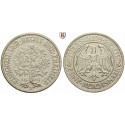 Weimarer Republik, 5 Reichsmark 1929, Eichbaum, D, f.st, J. 331
