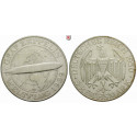 Weimarer Republik, 5 Reichsmark 1930, Zeppelin, J, f.vz, J. 343