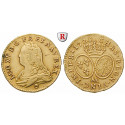 Frankreich, Louis XV., Louis d´or aux lunettes 1726, 6,96 g fein, ss