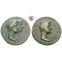 Römische Provinzialprägungen, Bosporus, Königreich, Augustus, Bronze 11 v.-12 n.Chr., ss+/ss