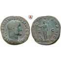 Römische Kaiserzeit, Maximinus I., Sesterz 237, ss-vz