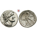 Ägypten, Königreich der Ptolemäer, Ptolemaios VI., Tetradrachme Jahr 22 = 160/159 v. Chr., st