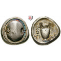 Böotien, Bundesmünze, Stater 395-338 v.Chr., f.vz