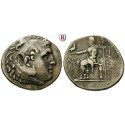 Makedonien, Königreich, Alexander III. der Grosse, Tetradrachme 191-190 v.Chr., ss-vz/ss