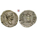 Römische Kaiserzeit, Hadrianus, Denar 134-138, ss-vz