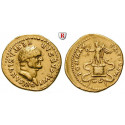 Römische Kaiserzeit, Vespasianus, Aureus 75, ss+