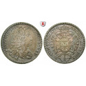 Römisch Deutsches Reich, Karl VI., 1/4 Taler 1740, vz-st