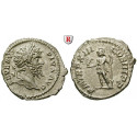 Römische Kaiserzeit, Septimius Severus, Denar 205, vz+