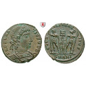 Römische Kaiserzeit, Delmatius, Follis 335-337, vz