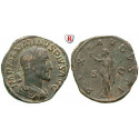 Römische Kaiserzeit, Maximinus I., Sesterz 235-236, ss+