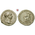 Römische Kaiserzeit, Traianus, Denar 103-111, ss
