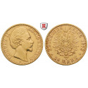 Deutsches Kaiserreich, Bayern, Ludwig II., 20 Mark 1878, D, ss, J. 197