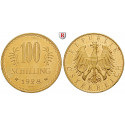Österreich, 1. Republik, 100 Schilling 1928, 21,17 g fein, vz