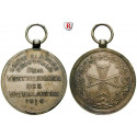 Sachsen, Sachsen-Meiningen, Louise Eleonore von Hohenlohe-Langenburg als Vormund, Silbermedaille 1814, vz