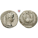 Römische Kaiserzeit, Augustus, Denar 2 v.-4 n.Chr., ss