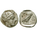 Attika, Athen, Tetradrachme nach 449 v.Chr., vz