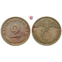 Drittes Reich, 2 Reichspfennig 1940, G, ss+, J. 362