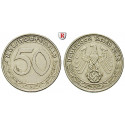 Drittes Reich, 50 Reichspfennig 1938, A, ss+, J. 365