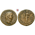 Römische Kaiserzeit, Titus, Caesar, Dupondius 73, ss+