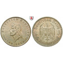 Drittes Reich, 5 Reichsmark 1934, Schiller, F, f.st/st, J. 359