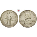 USA, 1/2 Dollar 1925, 11,25 g fein, f.st
