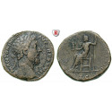 Römische Kaiserzeit, Marcus Aurelius, Sesterz 173, ss