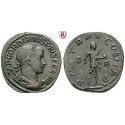 Römische Kaiserzeit, Gordianus III., Sesterz 241-243, ss-vz