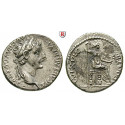 Römische Kaiserzeit, Tiberius, Denar 14-37, ss-vz