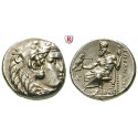 Makedonien, Königreich, Alexander III. der Grosse, Drachme 319-305 v.Chr., f.vz