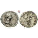 Römische Kaiserzeit, Traianus, Denar 114-117, ss-vz