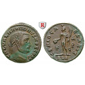 Römische Kaiserzeit, Maximinus II., Caesar, Follis 308-310, vz-st