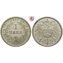 Deutsches Kaiserreich, 1 Mark 1902, J, vz+, J. 17