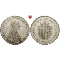 Fulda, Bistum, Adalbert von Harstall, 1/2 Konventionstaler 1796, vz