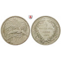 Nebengebiete, Deutsch-Neuguinea, 1/2 Neu-Guinea Mark 1894, Paradiesvogel, A, vz/st, J. 704