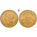 USA, 20 Dollars 1907, 30,09 g fein, ss-vz