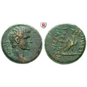 Römische Provinzialprägungen, Lydien, Tripolis, Augustus, Bronze, ss+