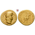 Römische Kaiserzeit, Nero, Aureus 64-65, ss+