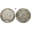Sachsen, Albertinische Linie, Friedrich August III., Konventionstaler 1772, ss+