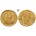 Römische Kaiserzeit, Leo I., Solidus 457-568, ss
