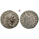 Römische Kaiserzeit, Domitianus, Denar, ss-vz