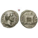 Römische Kaiserzeit, Antoninus Pius, Denar nach 161, ss