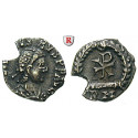 Römische Kaiserzeit, Libius Severus, Halbe Siliqua 461-465, ss+