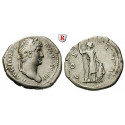 Römische Kaiserzeit, Hadrianus, Denar 134-138, ss