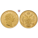 Österreich, Kaiserreich, Franz Joseph I., Dukat 1855, f.vz/vz+
